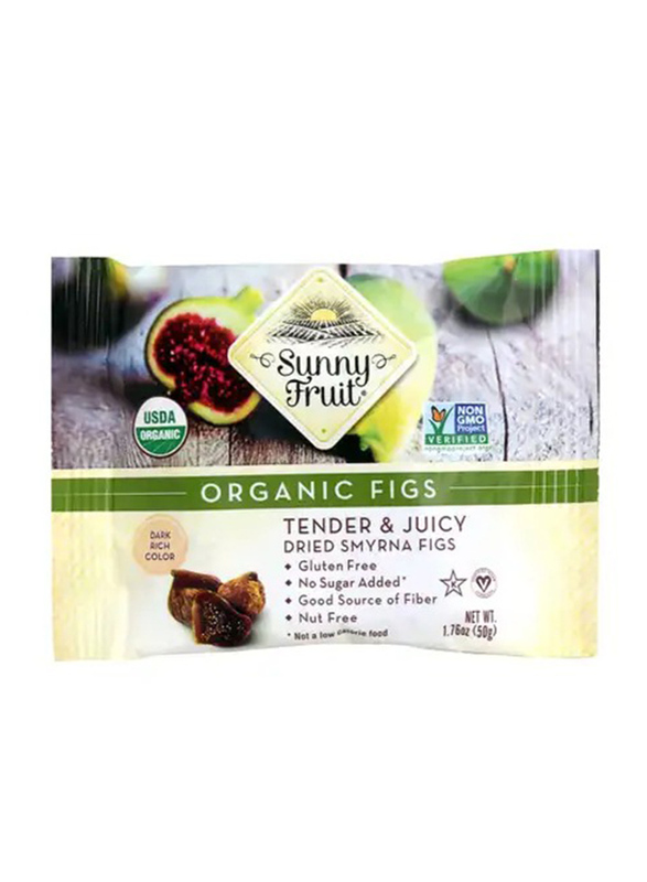 Sunny Fruit Sunny Fruit Org Dried Figs, 50g