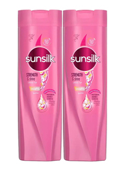 Sunsilk Strength & Shine Shampoo, 2 x 350ml