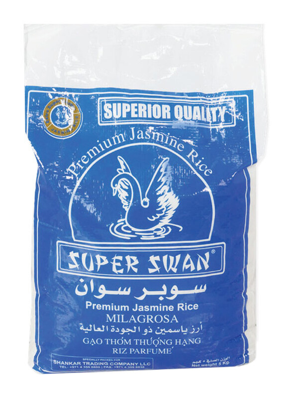 

Super Swan Jasmine Rice, 1 Piece x 5 Kg