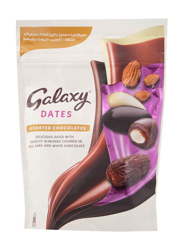 

Galaxy Dates Assorted Chocolates - 299 gm