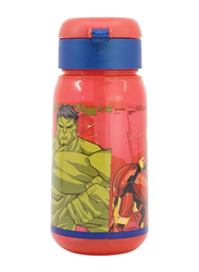 Stor Active Canteen Avengers Close Bottle With Tube Mouthutter, 510ml, Red