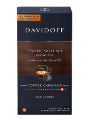 Davidoff Espresso 57 Ristretto Dark & Chocolate Capsules Coffee, 55g