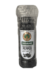 Organic Larder Whole Black Pepper, 55g