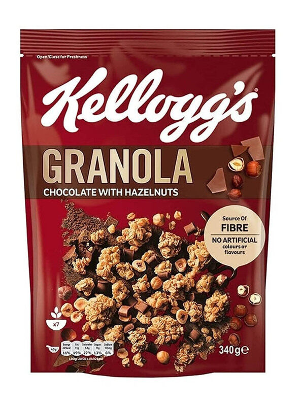 

Kellogg's Chocolate with Hazelnuts Granola