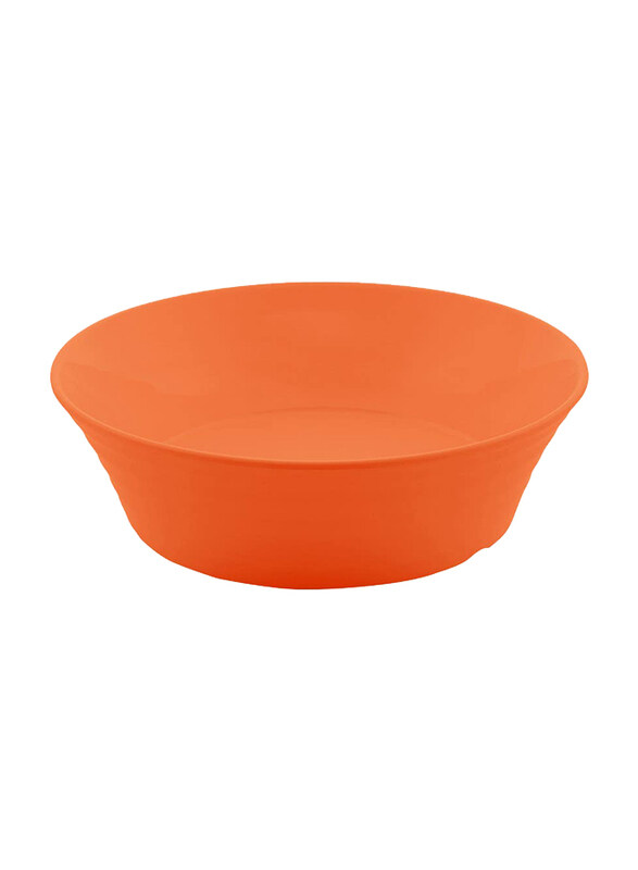 

Hoover 8-Inch Classic Ripple Bowl, Dark Orange