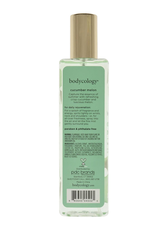 Bodycology Cucumber Melon Fragrance Mist, 237ml