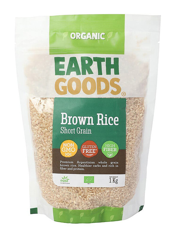 

Earth Goods Organic Short Grain Brown Rice, 1 Kg