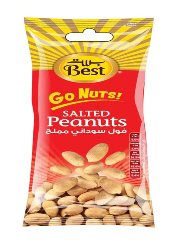 

Best Peanut Go Nuts Pouch, 12 x 20g