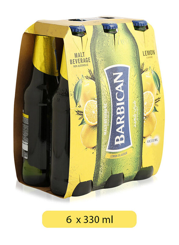 

Barbican Lemon Flavor Non Alcoholic Malt Beverage - 6 x 330ml