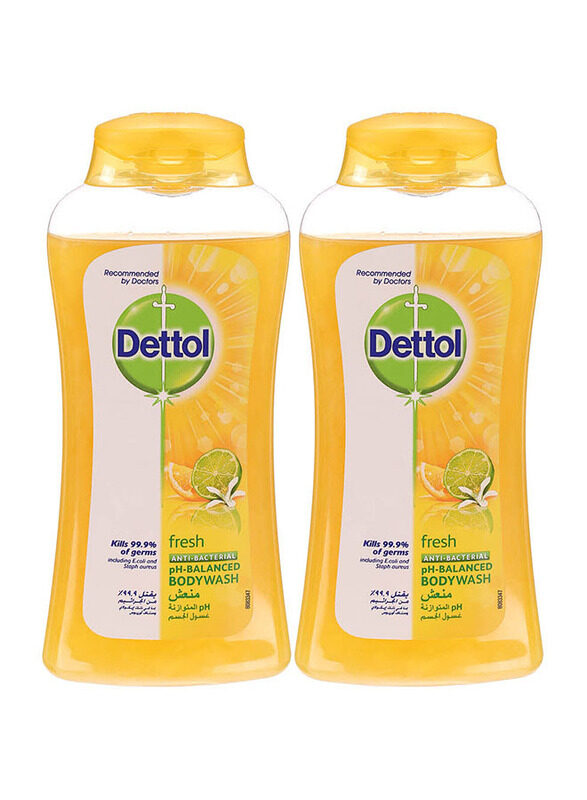 

Dettol Fresh Antibacterial Body Wash - 2 x 250ml