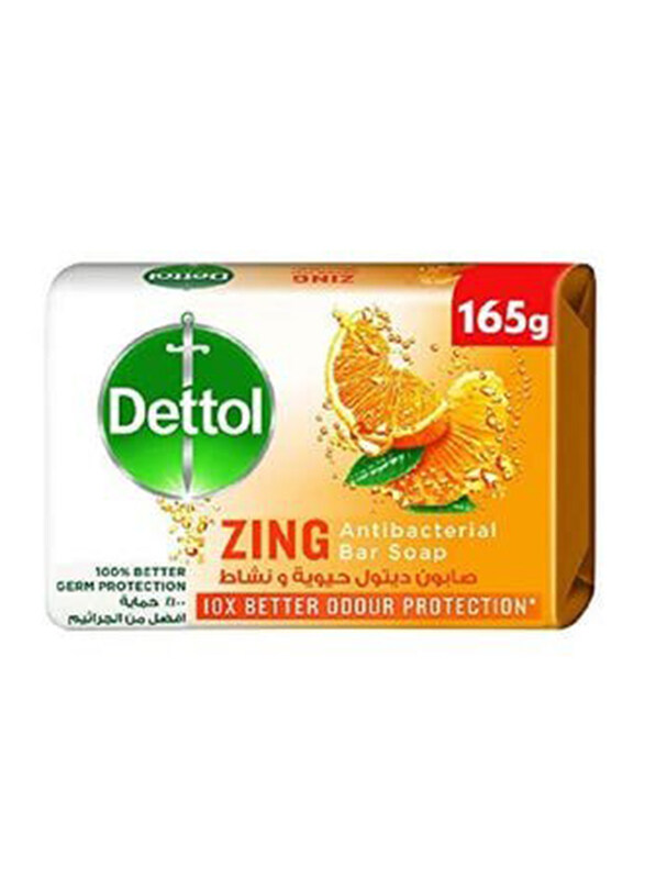 

Dettol Zing Soap, 165gm