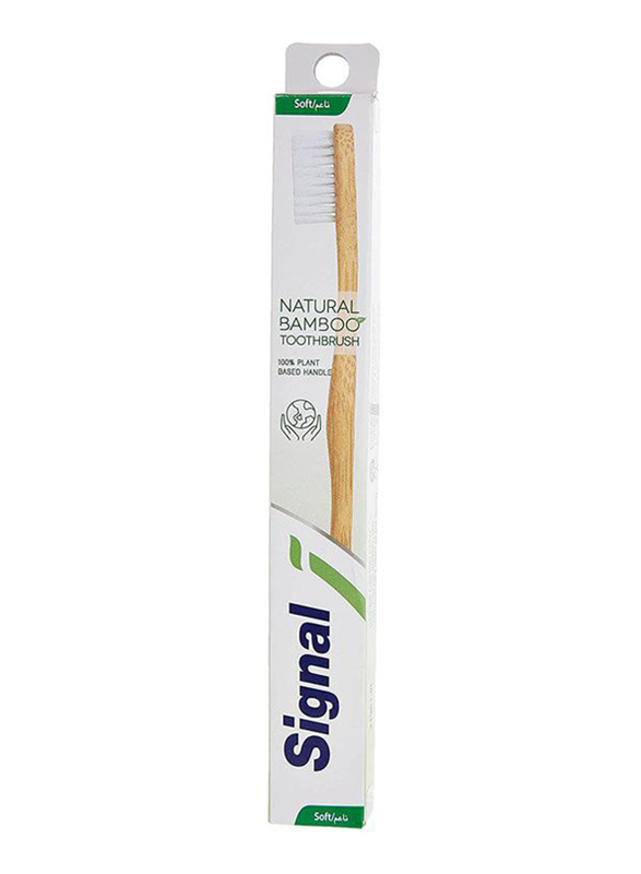 Signal Natural Bamboo-Soft Toothbrush, 1 Piece