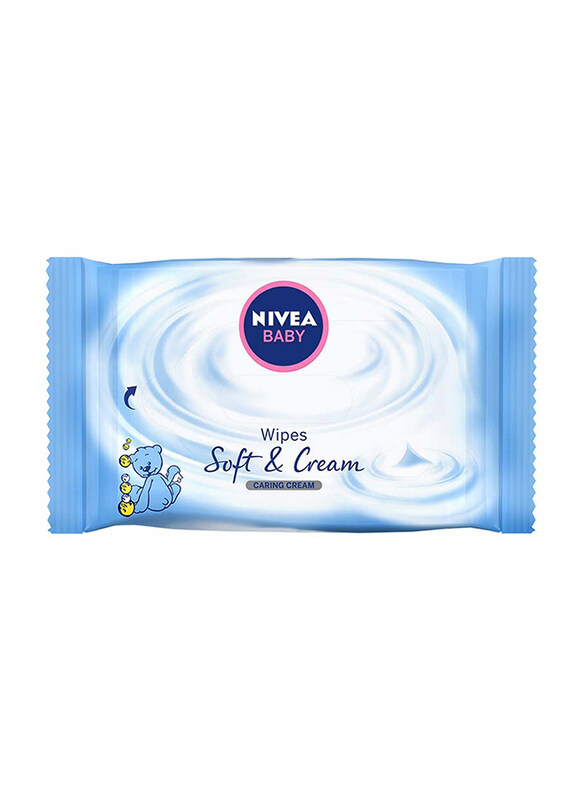 

Nivea Baby Wipes Soft - 63 Wipes