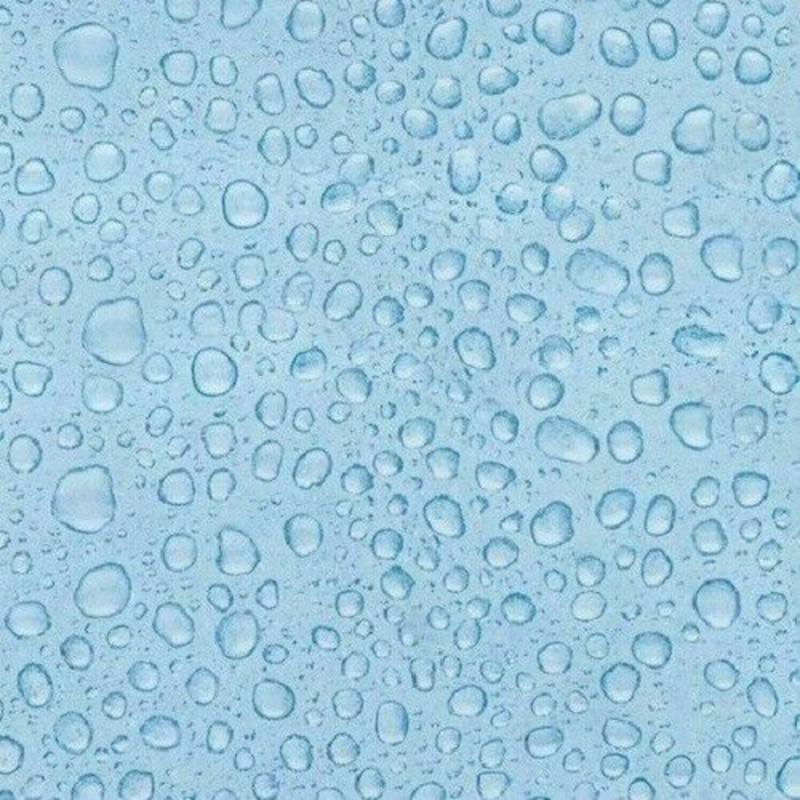 D-C-Fix Water Droplets Printed Design Self Adhesive Plastic Film Sticker, 2m x 45cm, Blue