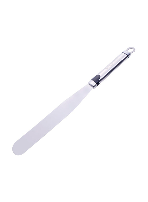 

Bergner 35cm Stainless Steel Flat Spatula, Silver