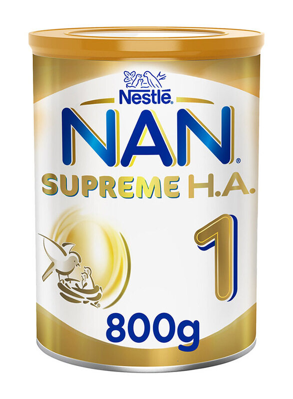 

Nestle Nan Supreme H.A. Stage 1 Starter Infant Formula Milk, 800g