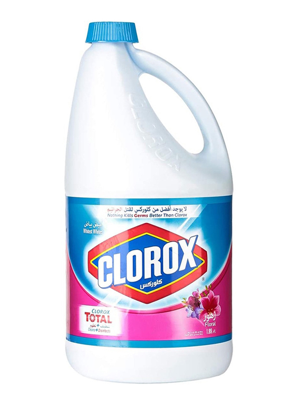 Clorox Liquid Bleach Floral Scent, 1.89 Liters