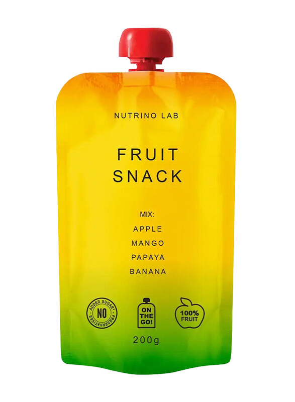 

Nutrino Lab Fruit Snack Mix Apple, Mango, Papaya & Banana, 200g