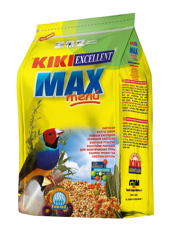 

Kiki Max Exotic Birds Dry Food, 500 grams