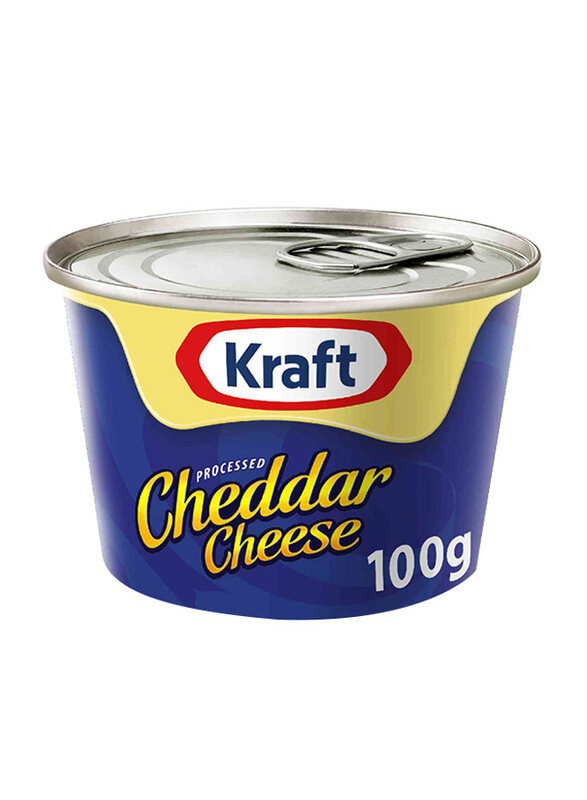 

Kraft Processed Cheddar Cheese Tin, 100 g