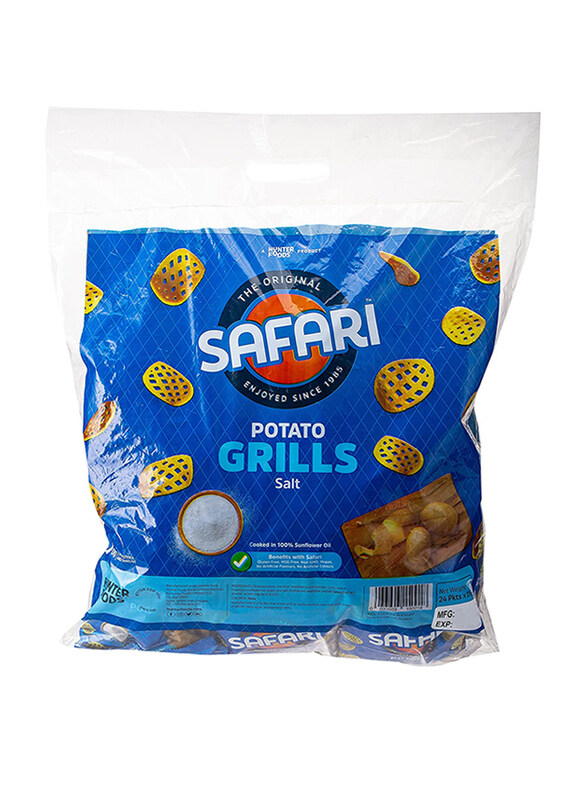 

Safari Salted Flavoured Potato Grills - 20 x 20g