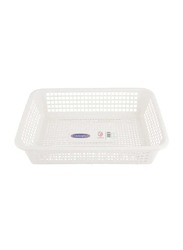 Cosmoplast Fruity Tray, Small, White