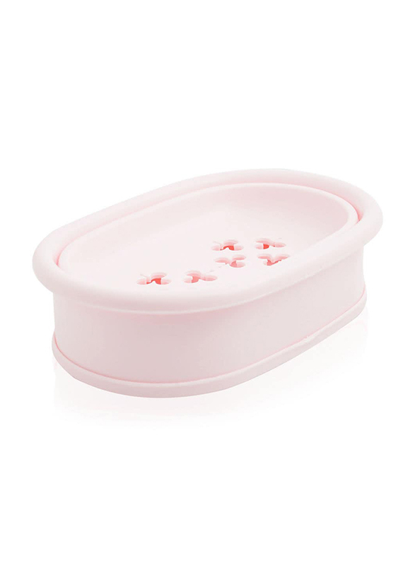 Sirocco Bath Soap Case, Light Pink