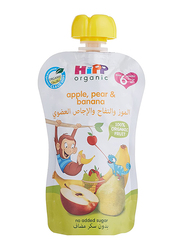 Hipp Organic Apple Pear and Banana Puree, 6 Months, 100g