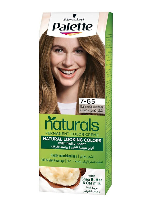 

Palette Natural Colour Cream, 7-65 Medium Gold Blonde