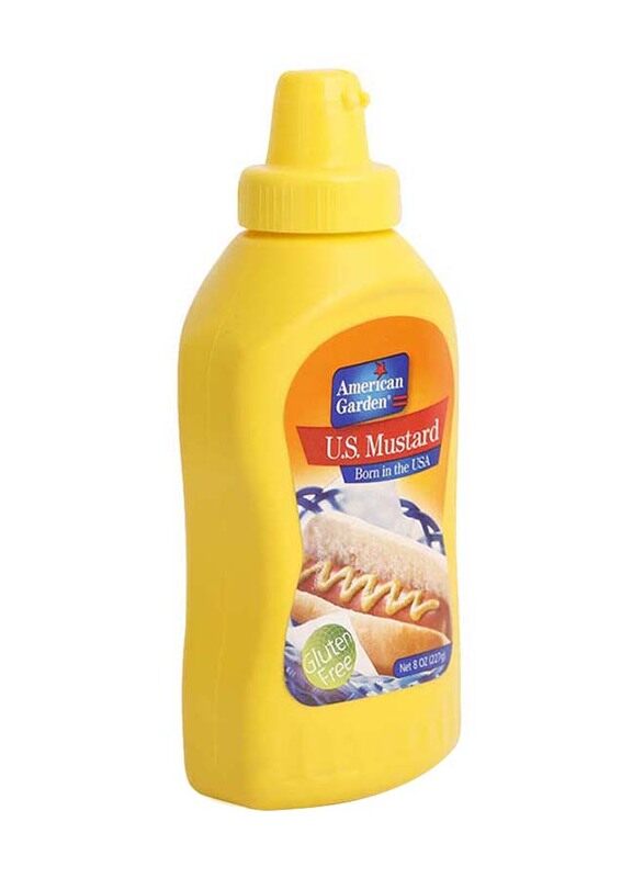 

American Garden Yellow Mustard Squeeze, 227g