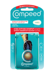 Compeed Sports Underfoot Blister  Plasters, 5 Piece