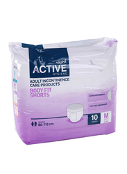 Active Adult Diapers Short, Medium, 10 Pieces