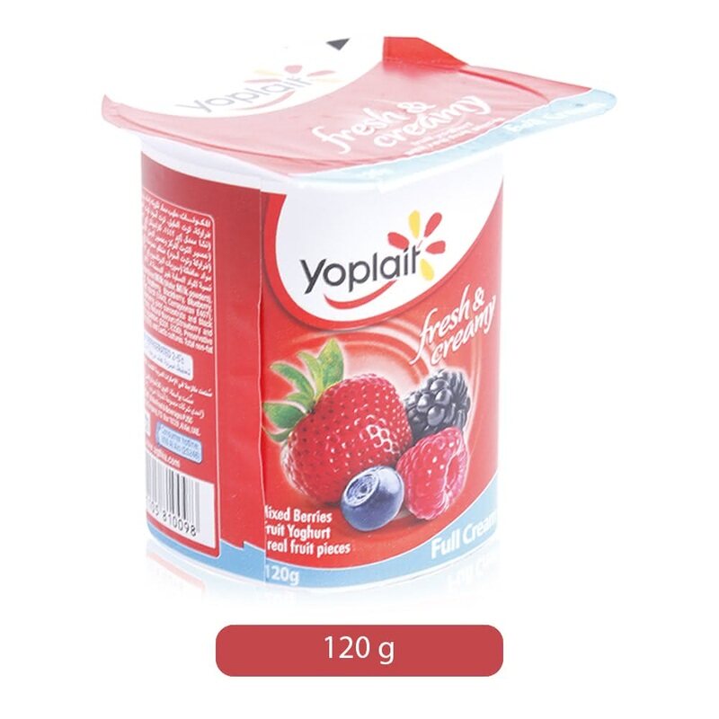 

Yoplait Fruit Yoghurt Mixed Berries 120 gram