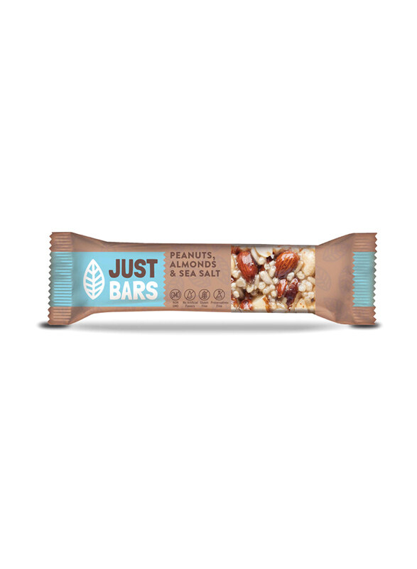 

Just Bars Peanuts Almonds & Sea Salt, 40g