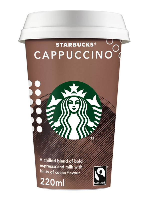 Starbucks Chilled Classics Cappuccino Coffee Drink, 220ml
