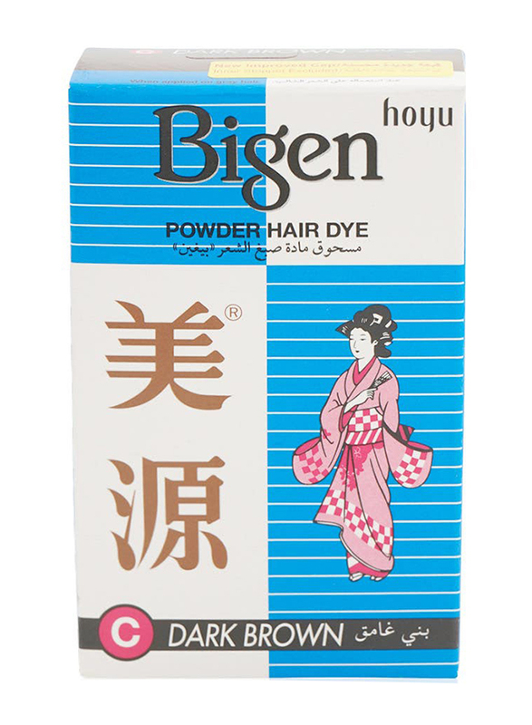 Bigen Powder Hair Dye - C Dark Brown