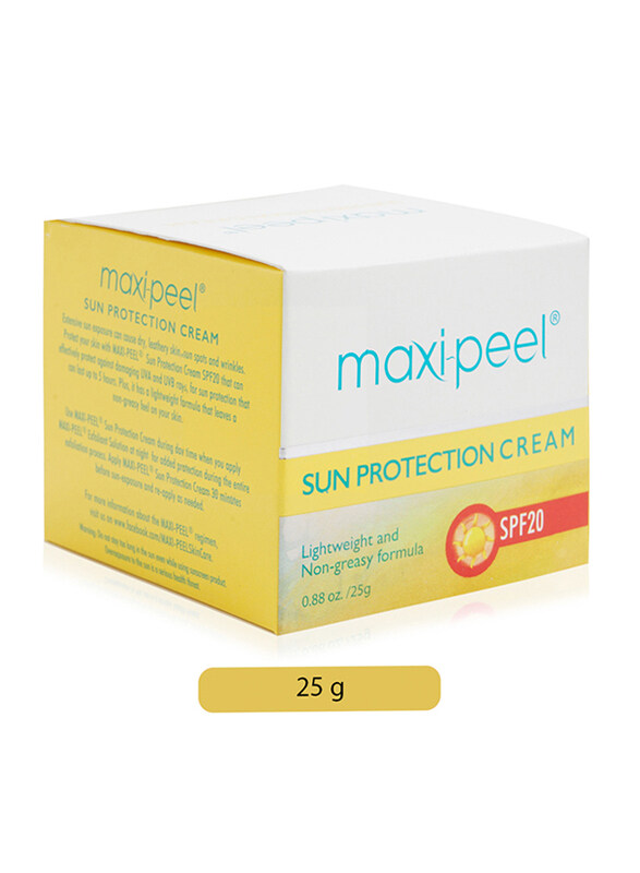 

Other Brand Maxi-Peel Sun Protection Cream SPF 20, 25gm