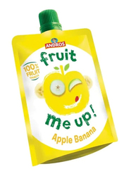 Andros Fruit Me Up Apple Banana Juice, 4 x 90g
