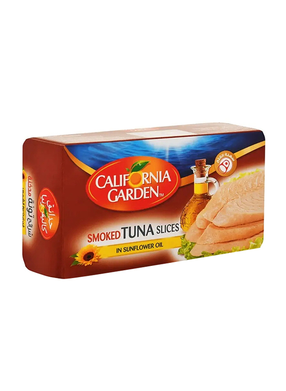 California Garden Smoked Tuna Slices in Sunflower Oil, 120g