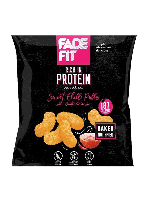 

Fade Fit Protien Puff Sweet Chili, 40g