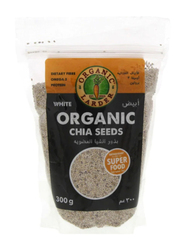 Organic Larder Organic White Chia Seeds - 300g