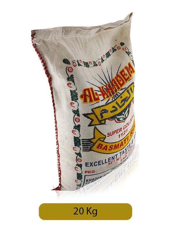 

Al Khadem Super Golden Basmati Rice, 20 Kg