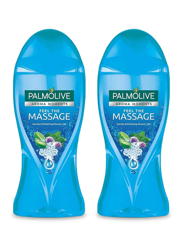 Palmolive Feel The Massage Body Wash, 2 x 250ml