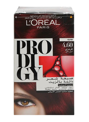 L'Oreal Paris Prodigy Haircolor - 100 gm - 4.6 Carmin Red Brown