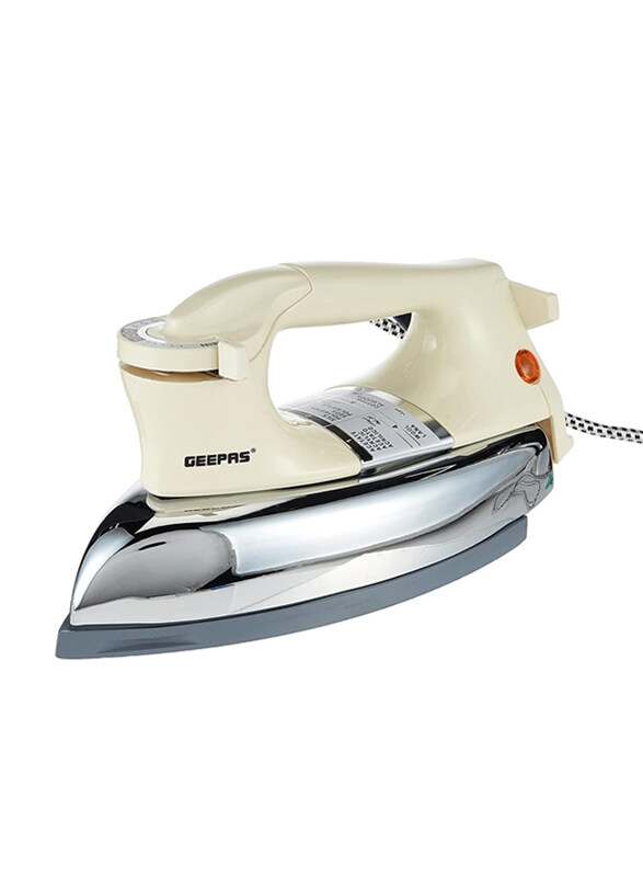 Geepas Automatic Dry Iron, 1200W, GDI7752, White