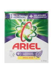 Ariel Lavender Freshness Laundry Detergent Powder, 2 x 2.5 Kg