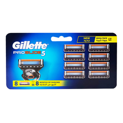 Gillette ProGlide 5 Blade Refill, 8 Pieces