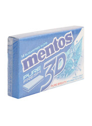 Mentos Pure Fresh Mint 3D Chewing Gum, 14 x 33g