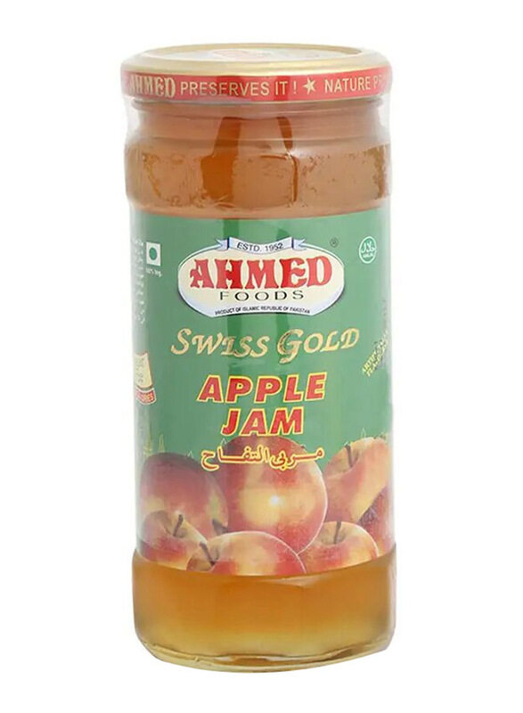 

Ahmed Swiss Gold Diet Apple Jam, 450g