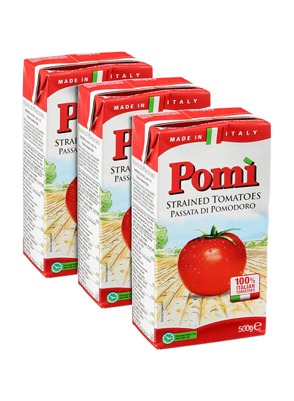 

Pomi Passata Tomato Sauce, 3 x 500g